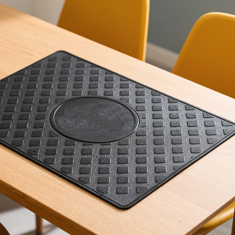 ¿Puede una alfombra de goma impermeable realmente resolver el problema de limpieza?