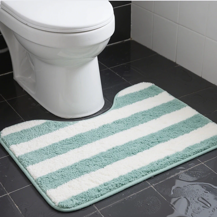 Estera de piso de baño absorbente de agua sin deslizamiento